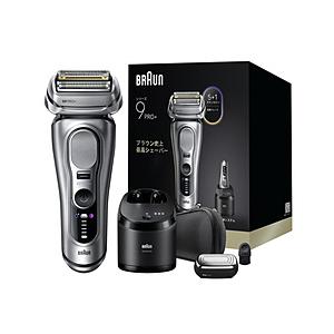 ブラウン ブラウン　電気シェーバー　シリーズ9Pro+　6in1洗浄機付き・美顔器ヘッド付属モデル   9687CC ［4枚刃 /AC100V-240V］ | BRAUN