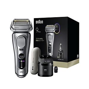 ブラウン 電気シェーバー 6in1洗浄機付き・充電トラベルケース付属モデル シリーズ9Pro+  9677CC ［4枚刃 /AC100V-240V］ | BRAUN