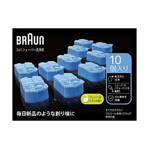 ブラウン ブラウン　シェーバー専用洗浄液　CCR10（10個入り)   CCR10 | BRAUN