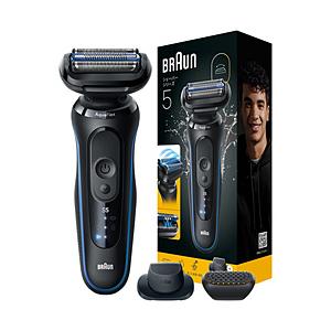 ブラウン 電気シェーバー シリーズ5 ブルー 53-B12000s ［3枚刃 /AC100V-240V］ | BRAUN