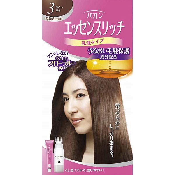 シュワルツコフヘンケル パオン エッセンスリッチ 乳液タイプ 3 明るい栗色〔カラーリング剤〕 |  | 01