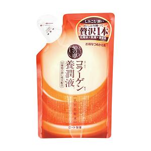ロート製薬 【50の恵】 コラーゲン配合養潤液 つめかえ用 (200ml) | 