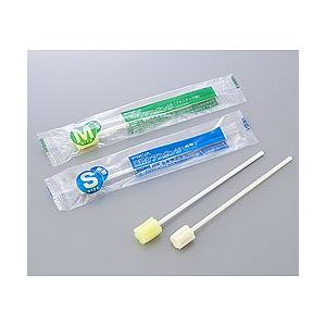 川本産業 マウスピュア 口腔ケアスポンジ 紙軸 Mサイズ(50本入) | 