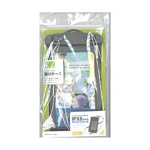 ラスタバナナ スマートフォン用［周囲 195mm／5.5インチ］　防水ケース Lサイズ　ブラック　RBOT204 | ラスタバナナ