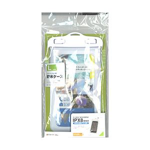 ラスタバナナ スマートフォン用［周囲 195mm／5.5インチ］　防水ケース Lサイズ　ホワイト　RBOT205 | ラスタバナナ