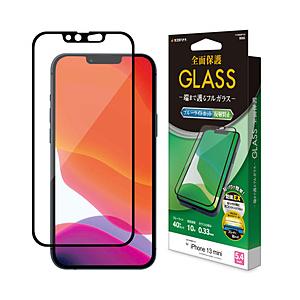 ラスタバナナ iPhone 13 mini ガラスフィルム 反射防止 ブルーライトカット 【864】 | ラスタバナナ