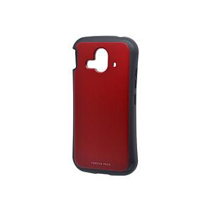 ラスタバナナ らくらくスマートフォン(F-52B) VANILLA PACK  衝撃吸収 ケース カバー ハイブリッド  レッド 6761F52BHB 【864】 | ラスタバナナ