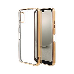 ラスタバナナ AQUOS wish3 TPUメタルフレームケース  ゴールド 7567AQOW3TP | ラスタバナナ