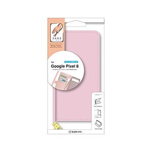 ラスタバナナ Google Pixel 8 ハンドストラップ付き手帳型ケース  ライトピンク 7732P8BHSLPK | ラスタバナナ