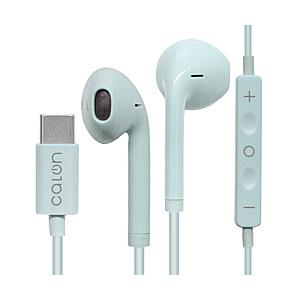 ステレオイヤホンマイク ハンズフリー 通話対応 DAC搭載 着信応答スイッチ マイク ボリューム 圧迫感が少ない 自然な音質 有線 calon Type-C タイプC スモー… | ラスタバナナ