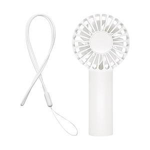 ラスタバナナ リン酸鉄電池ハンディ扇風機 2000mAh  ホワイト RFANLI020C02WH | ラスタバナナ