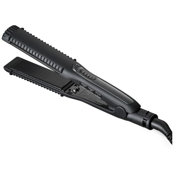 ホリスティックキュアーズ ストレートアイロン グリップ抗菌加工 コード長さ3m MAGNETHairPro マグネットヘアプロ ブラック HCS-G03DG ［交流（コード）式］ |  | 03