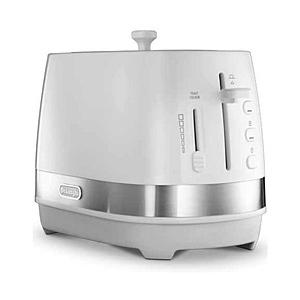 デロンギ ポップアップトースター 「アクティブ シリーズ」（5〜10枚切・2枚）　CTLA2003J-W トゥルーホワイト [振込不可] | デロンギ