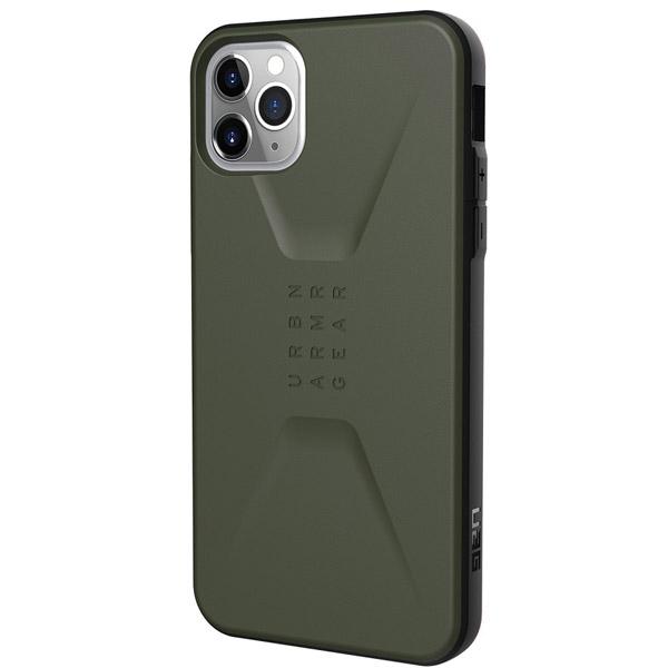 UAG UAG-RIPH19LS-OD UAG iPhone 11 Pro Max CIVILIAN Case(オリーブドラブ) | PRINCETON | 01