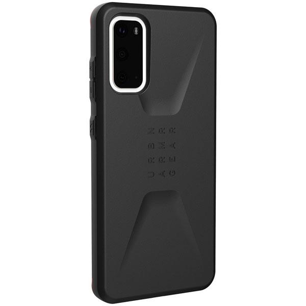 UAG UAG Galaxy S20 CIVILIAN Case（ブラック） UAG-RGLXS20C-BK 【864】 | PRINCETON | 01