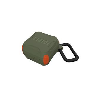 UAG GalaxyBuds Live用  UAG HARD.CASE_001  オリーブ/オレンジ UAG-RGLXBL-OL | PRINCETON
