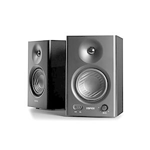 EDIFIER モニタースピーカー 3.5mm接続/RCA/TRS　42W(21W x 21W)　ED-MR4-BK EDIFIER ブラック ED-MR4-BK ［2本］ | 