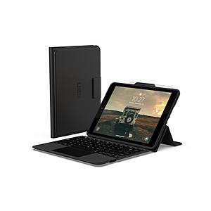 UAG 10.2インチ iPad（第9/8/7世代）用 トラックパッド搭載Bluetoothキーボード付ケース  ブラック/アッシュ UAG-BTKB-02-JP/9 | PRINCETON