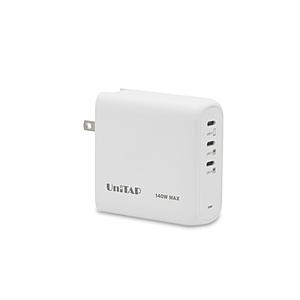 AC-USB充電器＋USB-C⇔USB-Cケーブル ノートパソコン・タブレットPC対応 140W [3ポート：USB-C /USB Power Delivery対応]   PPS-PD140C3 | PRINCETON