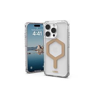 UAG iPhone 16 Pro 耐衝撃ケース MAGSAFE対応 PLYO  アイス/ゴールド UAG-IPH24MA-YMS-I/G | PRINCETON