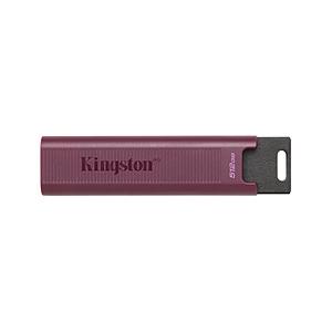 Kingston DTMAXAR/512GB 外付けSSD USB-A接続 DataTraveler Max(Chrome/Mac/Windows11対応)  ［512GB /ポータブル型］ | 