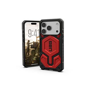 UAG iPhone 17 Pro用 ケース MagSafe対応 MONARCH PRO  クリムゾン UAG-IPH25MA-PMS-CR | PRINCETON