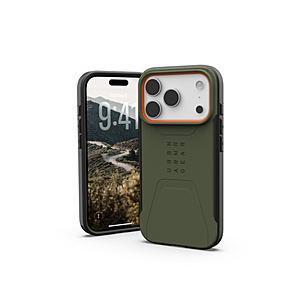 UAG iPhone 17 Pro用 ケース MagSafe対応 CIVILIAN  オリーブオレンジ UAG-IPH25MA-CMS-O/O | PRINCETON