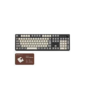 IKBC キーボード CD108HB+(Gateron G Pro brown 3.0軸) ブラック IK-CD108HBPLS-G/BR ［有線・ワイヤレス /日本語配列 /メカニカル］ | 