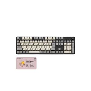 IKBC キーボード CD108HB+(Outemu Silent Peach V2軸) ブラック IK-CD108HBPLS-O/PC ［有線・ワイヤレス /日本語配列 /メカニカル］ | 