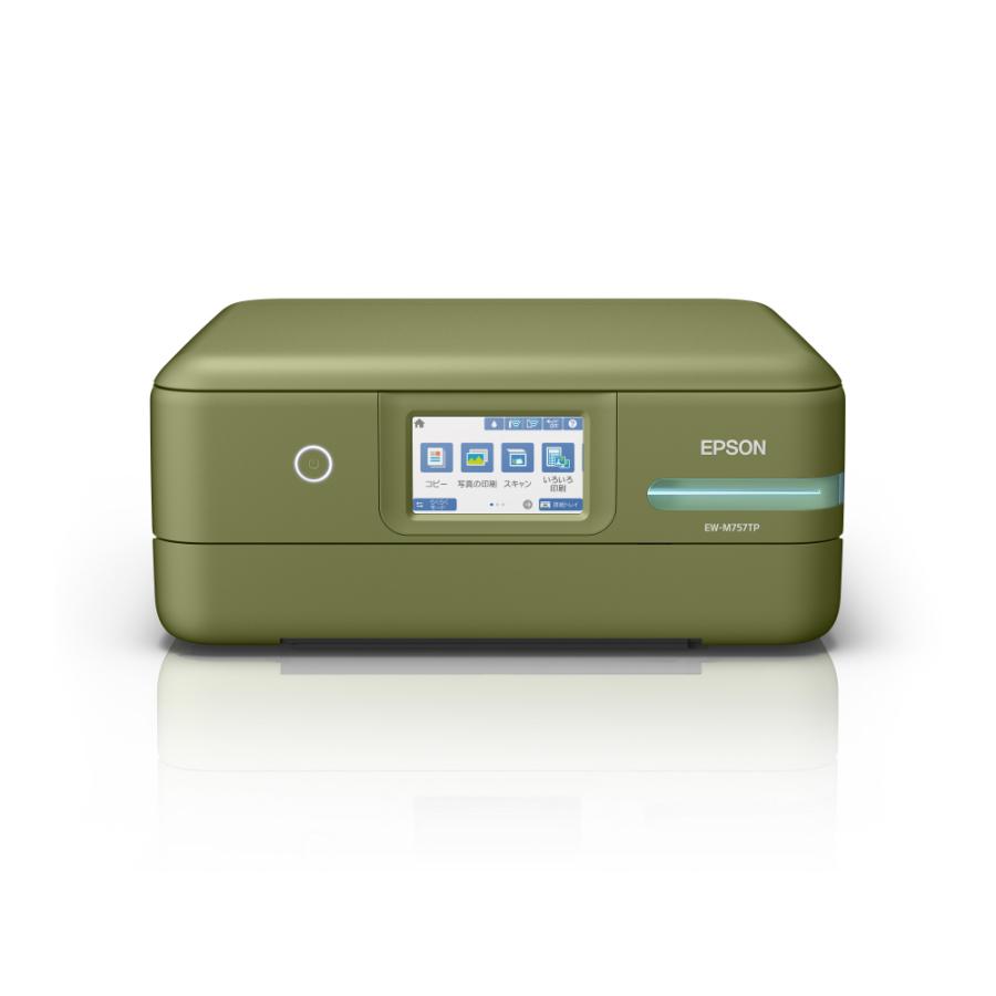 EPSON(エプソン) 5色インクジェット複合機 エコタンク搭載モデル ピスタチオグリーン EW-M757TP ［L判〜A4］ | エプソン | 06