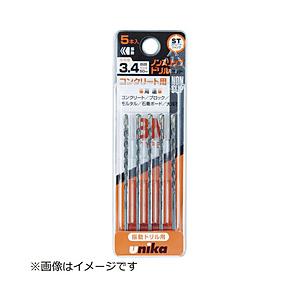 ユニカ ノンスリップドリルセット　BNタイプ（5本セット）　DP5−BN43　DP5BN43 | unica