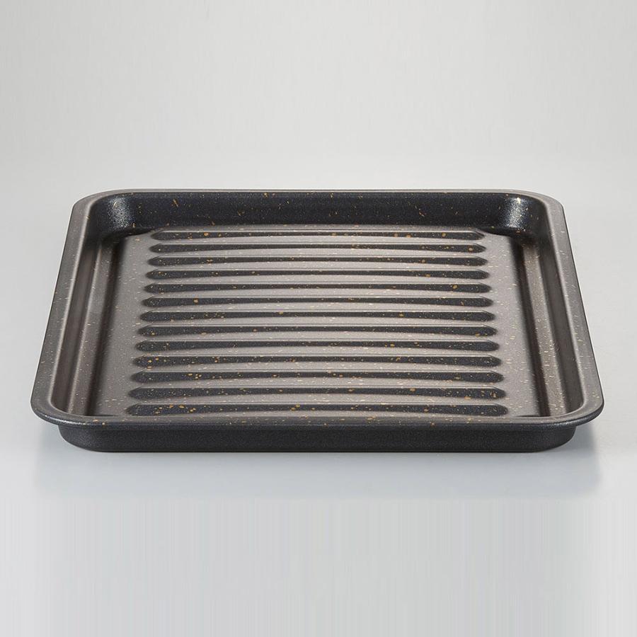 アイメディア グリルのお手入れ簡単焼魚トレー ワイド 1008947 [幅約28cm×奥行約20cm/IH対応] |  | 03