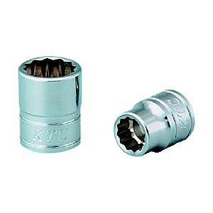 KTC KTC 9.5sq.ソケット（十二角）袋入り   B3-18W-S | 