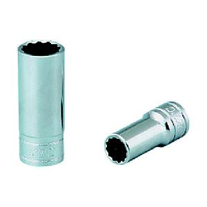 KTC KTC 9.5sq.セミディープソケット（十二角）袋入り   B3M-13W-S | 
