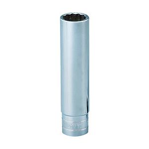 京都機械工具 12．7sq．ディープソケット（十二角）27mm B4L27W | 