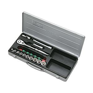 京都機械工具 12．7sq．ソケットレンチセット［14点］ TB410 | 