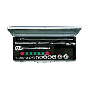 京都機械工具 12．7sq．ソケットレンチセット［19点］ TB413X | 