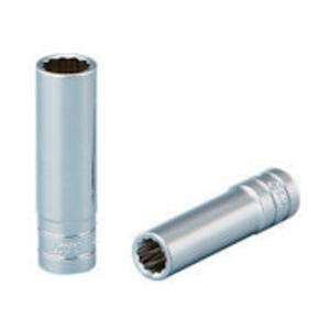 京都機械工具 6．3sq．ディープソケット（十二角）09mm B2L09W | 