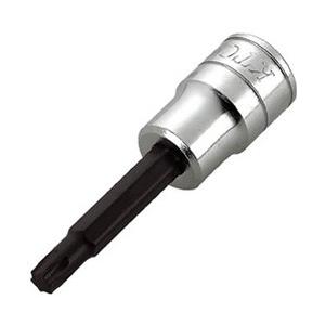 京都機械工具 9．5sq．T型トルクスビットソケットT40 BT3T40 | 