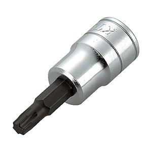 京都機械工具 9．5sq．ショートT型トルクスビットソケットT27 BT3T27S | 