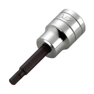 京都機械工具 12．7sq．ヘキサゴンビットソケット7mm BT407 | 