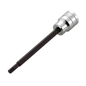 京都機械工具 12．7sq．ロングヘキサゴンビットソケット17mm BT417L | 