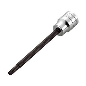 京都機械工具 12．7sq．ロングT型いじり止めトルクスビットソケットT45 BT4T45HL | 