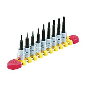 KTC 6．3sq．T型トルクスビットソケットセット［9コ組］　TBT209T | 