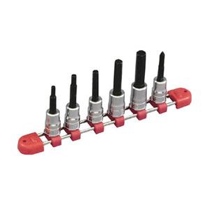 KTC 9．5sq．ロングボールポイントヘキサゴンビットソケットセット［6コ組］　TBT3L06BPH | 