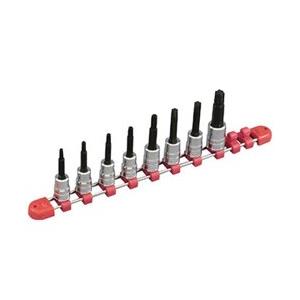 京都機械工具 9．5sq．ロングT型トルクスビットソケットセット［8コ組］ TBT3L08T | 