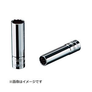 KTC ネプロス　インチ　６．３ｓｑ．ディープソケット（十二角）９／３２ｉｎｃｈ   NB2L-9/32W | 