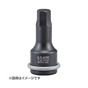 KTC ＫＴＣ　９．５ｓｑ．　インパクトレンチ用ヘキサゴンレンチ   BTP3-07AP | 