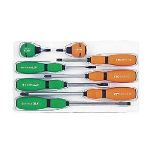 KTC ソフトドライバセット貫通タイプ［8本組］　TD2798 | 