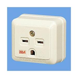 Panasonic(パナソニック) 接地角型コンセント(250V)　WK3012 | Panasonic